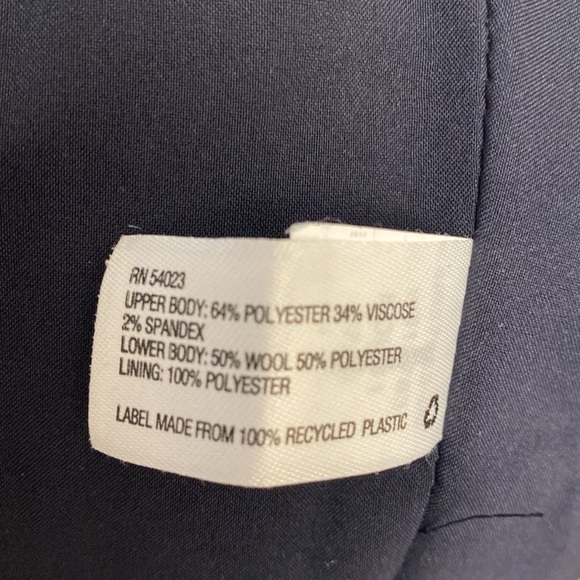 Gap tweed sleeveless sheath dress Women’s 8 wool blend preppy office Acadamia - Picture 7 of 7